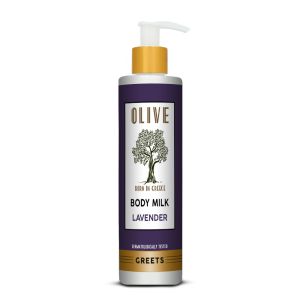 Body Milk with Organic Olive Oil, Lavender & Bergamont