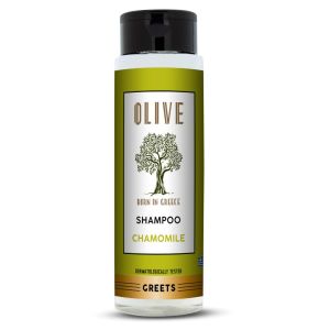 Shampoo for Everyday Use with Organic Olive Oil & Chamomile Εxtract